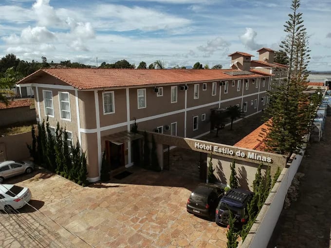Fachada do Hotel Estilo de Minas em Diamantina